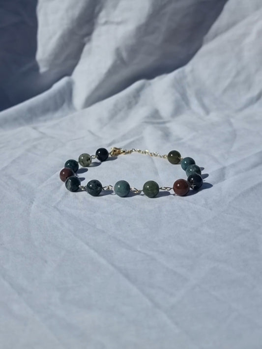 Terra - Indian Agate Bracelet