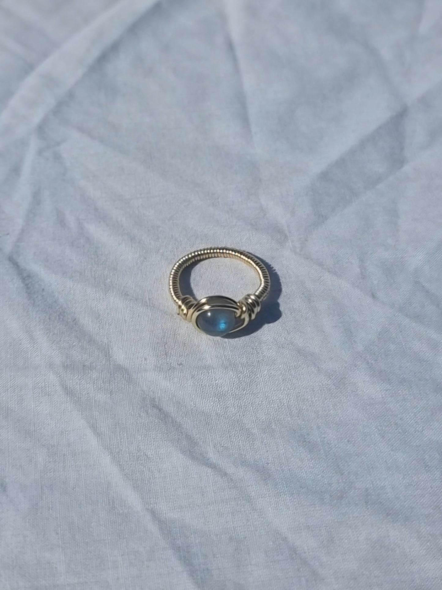 Cordelia - Labradorite Ring